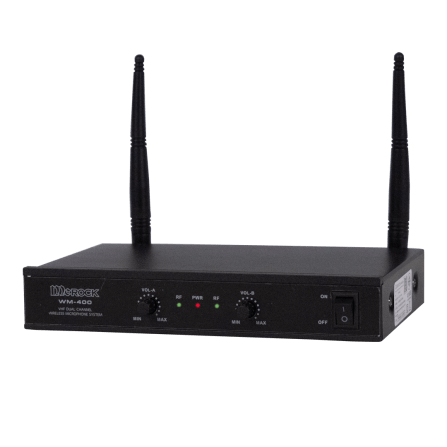 ไมโครโฟนคาราโอเกะ  SONAR รุ่น WM-400 ไมโครโฟนคู่ ไมค์ไร้สาย สัญญาณVHF อย่างดี_2
